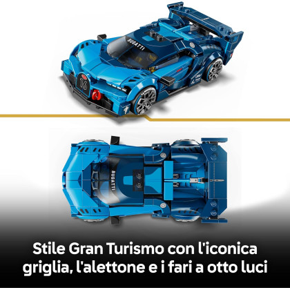 LEGO Speed Champions 77253 - Super auto sportiva Bugatti Vision GT