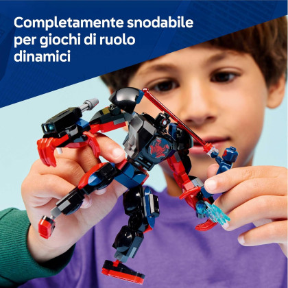 LEGO Marvel 76337 -  Mech di Miles Morales vs. Spider-Man 2099