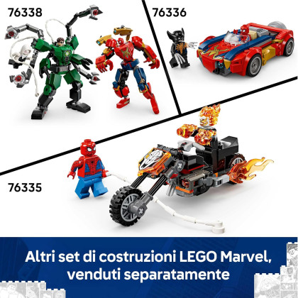 LEGO Marvel 76337 -  Mech di Miles Morales vs. Spider-Man 2099