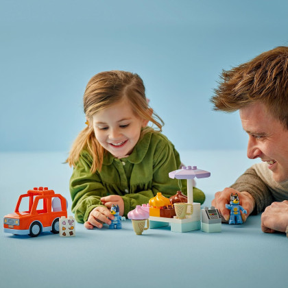 DUPLO 10458 - Visita alla gelateria di Bluey