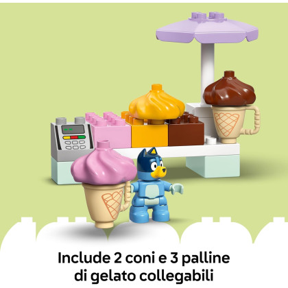 DUPLO 10458 - Visita alla gelateria di Bluey