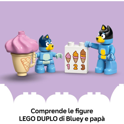 DUPLO 10458 - Visita alla gelateria di Bluey
