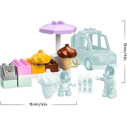 DUPLO 10458 - Visita alla gelateria di Bluey