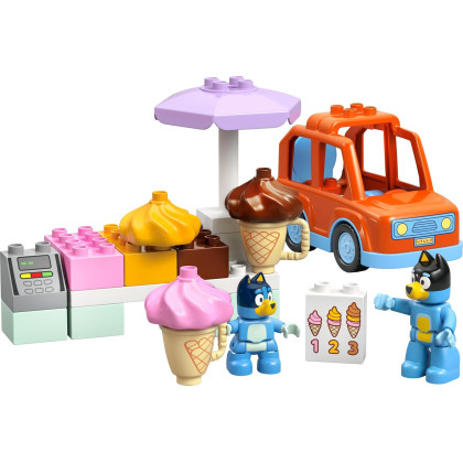 DUPLO 10458 - Visita alla gelateria di Bluey
