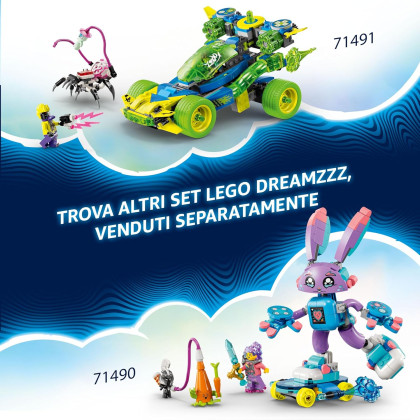 LEGO Dreamzzz 71497 - Mech tigre di Cooper e Bolide di Zero