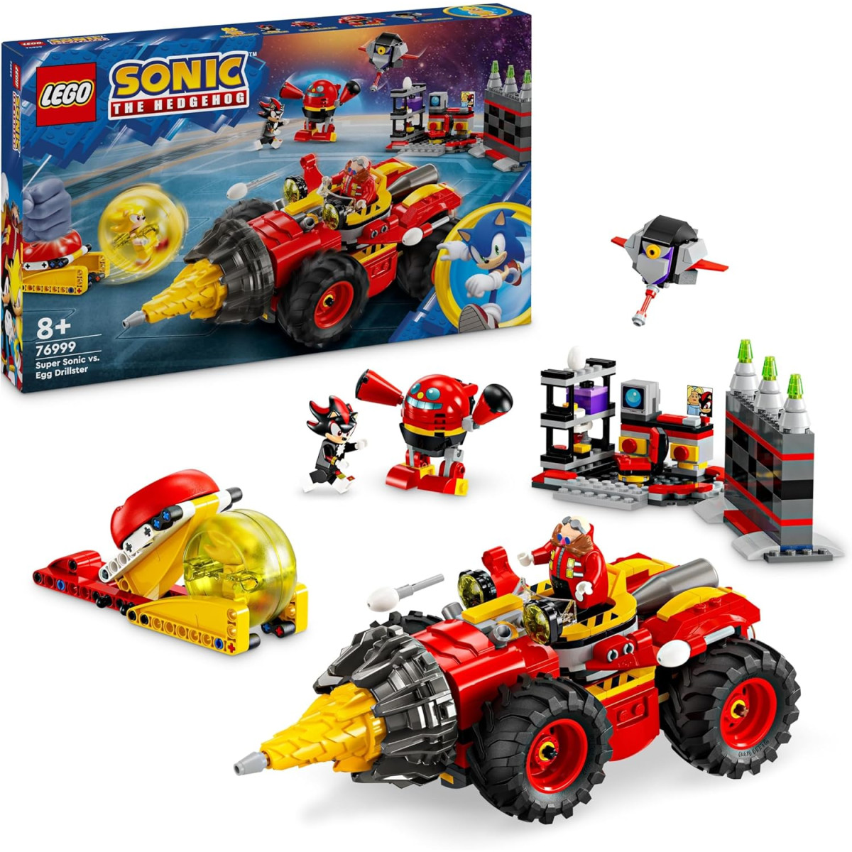 LEGO Sonic 76999 - Super Sonic vs. Egg Drillster
