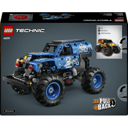 LEGO Technic 42219 - Monster Jam™ Grave Digger™ Fuoco e Ghiaccio