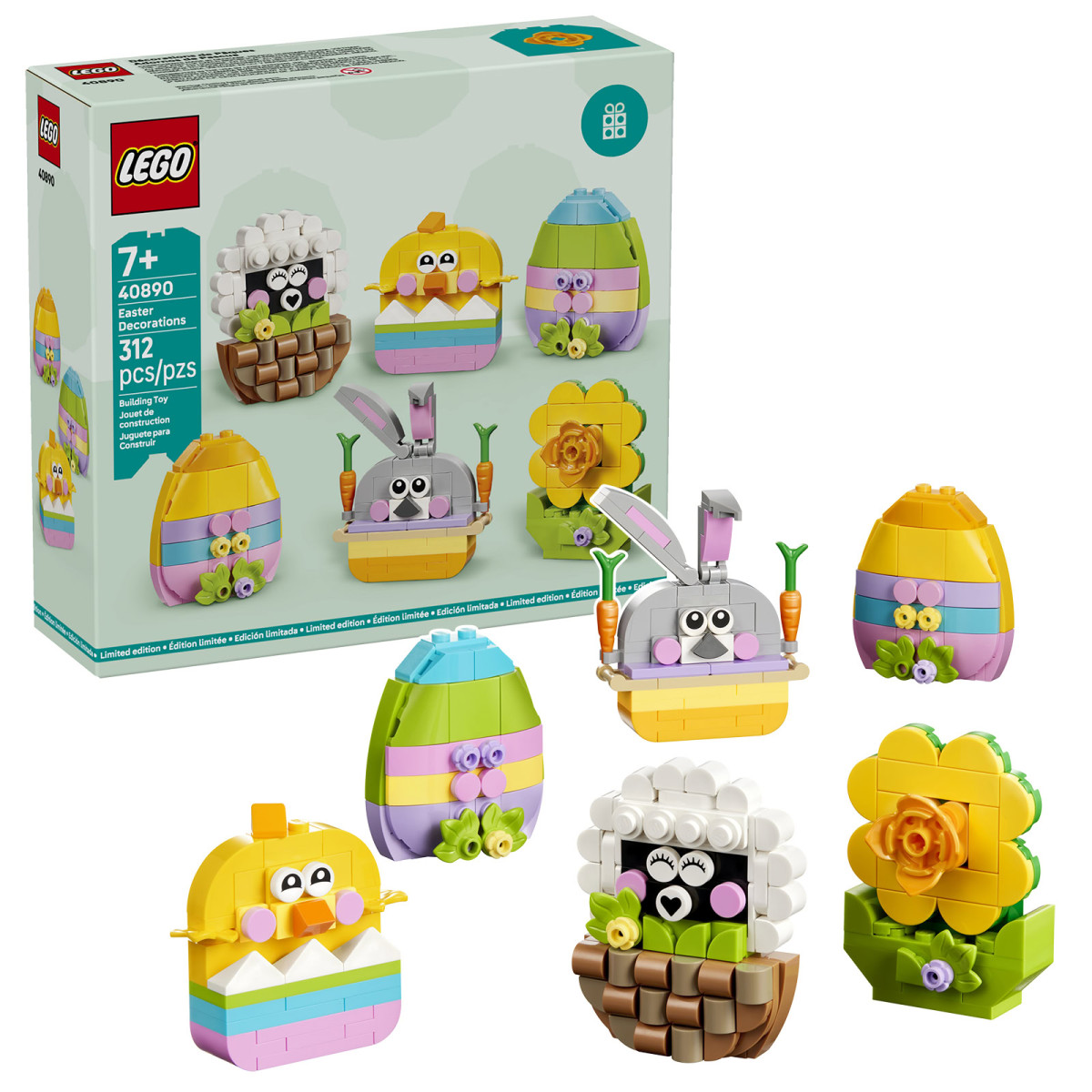 LEGO 40890 decorazioni pasquali