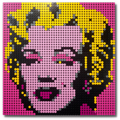 LEGO ART Andy Warhol's Marilyn Monroe - 31197