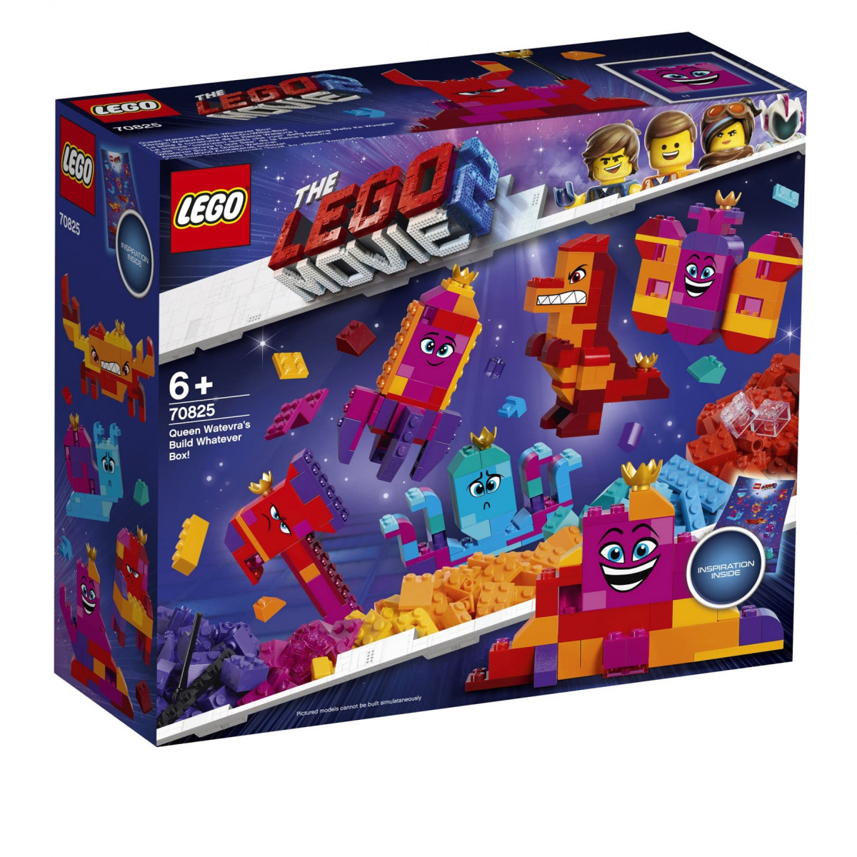 LEGO MOVIE 2 Queen Watevra's Build Whatever Box! - 70825