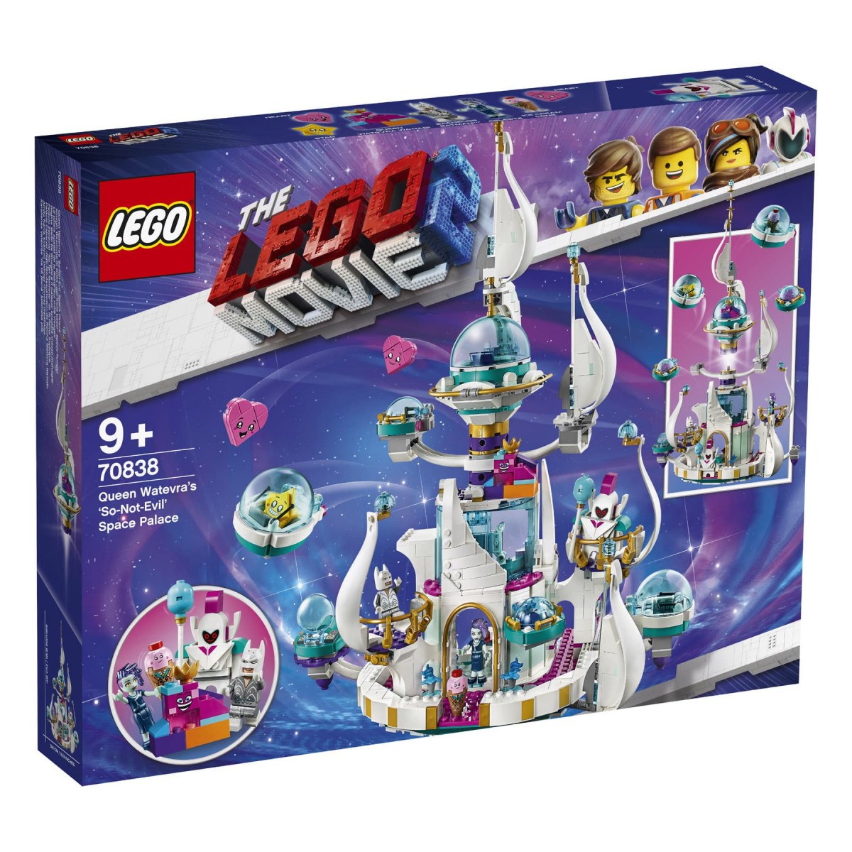 LEGO MOVIE 2 Queen Watevra's ‘So-Not-Evil' Space Palace - 70838