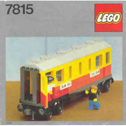 LEGO Passenger Carriage / Sleeper - 7815
