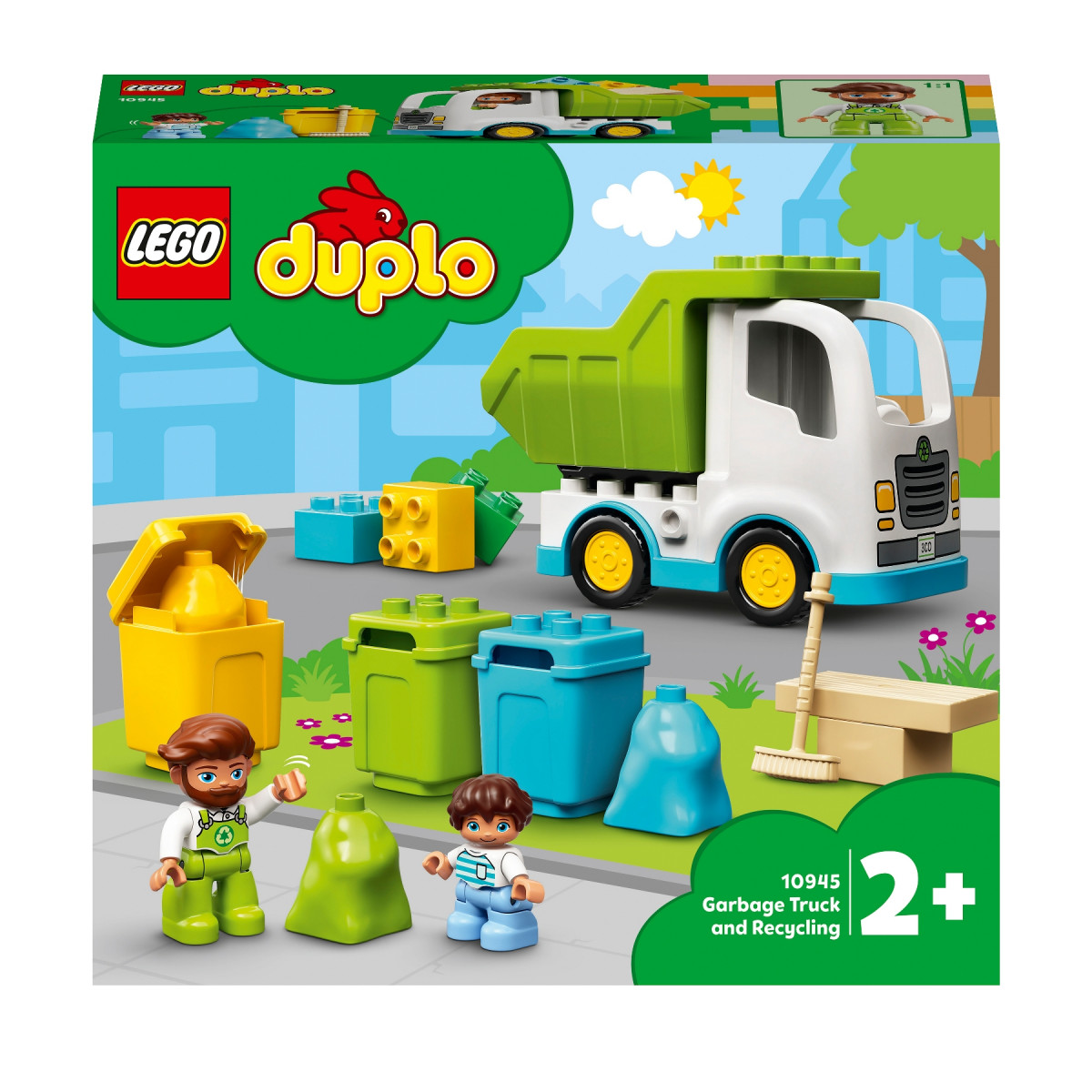 LEGO DUPLO Town Garbage Truck & Recycling Toy - 10945