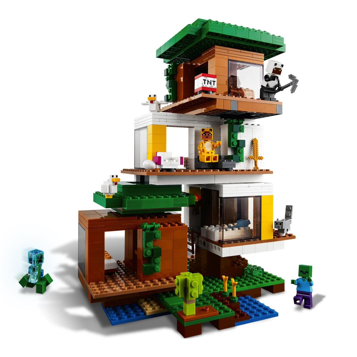 LEGO Minecraft La casa sull'albero moderna - 21174