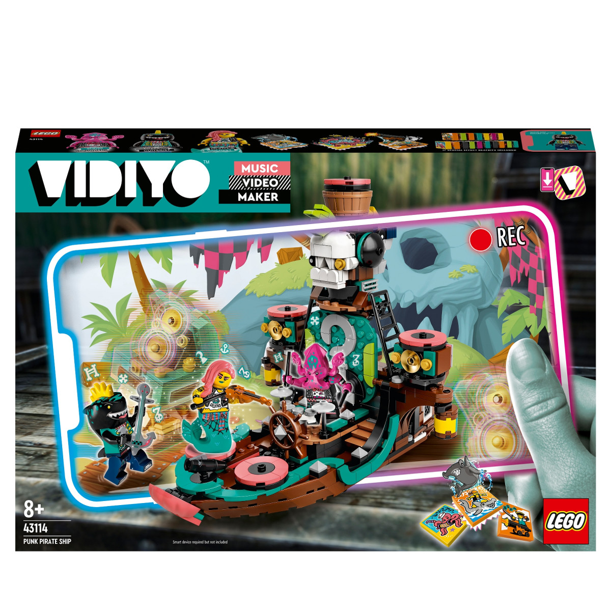 LEGO VIDIYO Punk Pirate Ship BeatBox Set - 43114