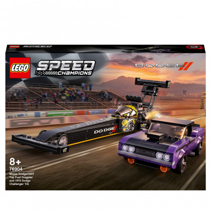 LEGO Speed Champions Dragster Muscle Cars Toy - 76904