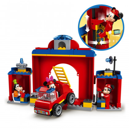 LEGO Disney Autopompa e caserma di Topolino e i suoi amici - 10776