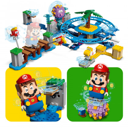 LEGO Super Mario 71400 Big Urchin Beach Ride Expansion Set