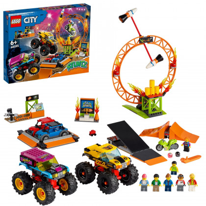 LEGO City Stuntz Stunt Show Arena & Truck Set - 60295