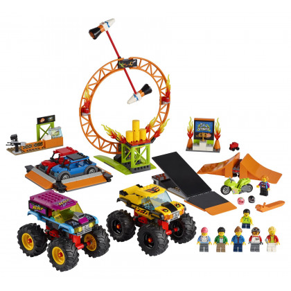 LEGO City Stuntz Stunt Show Arena & Truck Set - 60295