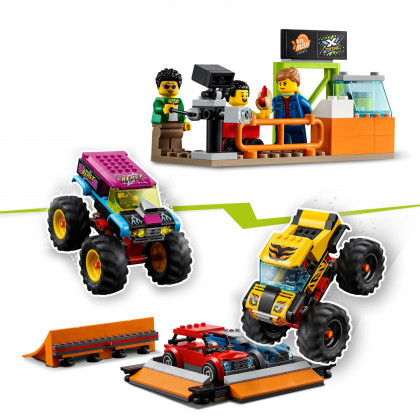 LEGO City Stuntz Stunt Show Arena & Truck Set - 60295