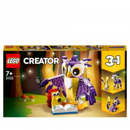 LEGO Creator 3in1 Fantasy Forest Creatures Set 31125