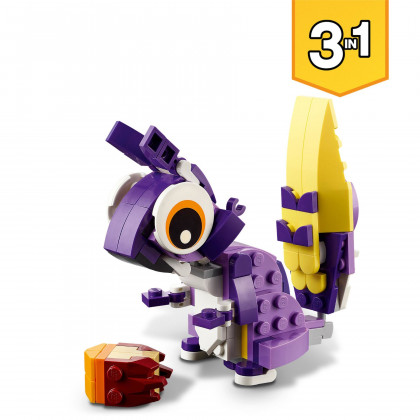 LEGO Creator 3in1 Fantasy Forest Creatures Set 31125