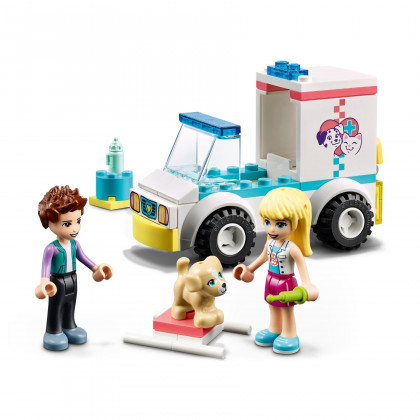 LEGO Friends Pet Clinic Ambulance Vet Toy 41694