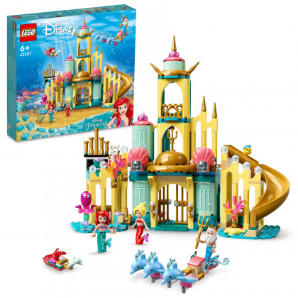 LEGO Disney Princess 43207 - Il palazzo sottomarino di Ariel