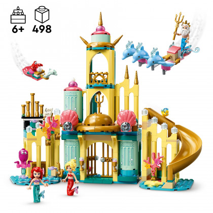 LEGO Disney Princess 43207 - Il palazzo sottomarino di Ariel