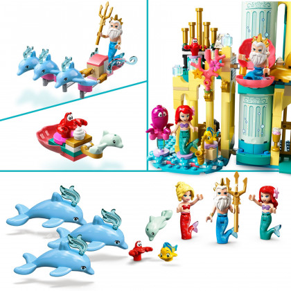LEGO Disney Princess 43207 - Il palazzo sottomarino di Ariel
