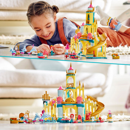 LEGO Disney Princess 43207 - Il palazzo sottomarino di Ariel