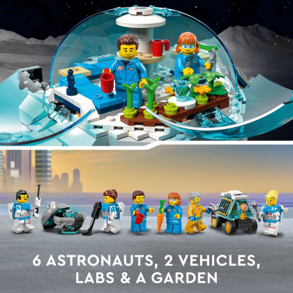 LEGO City Lunar Research Base Space Set 60350