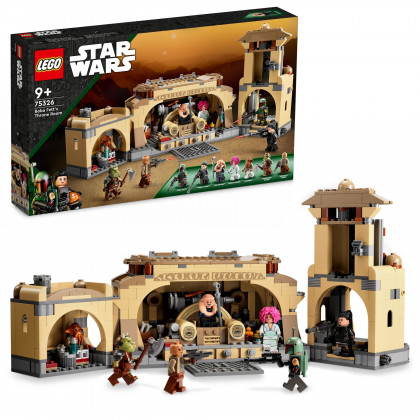 LEGO Star Wars 75326 - La sala del trono di Boba Fett