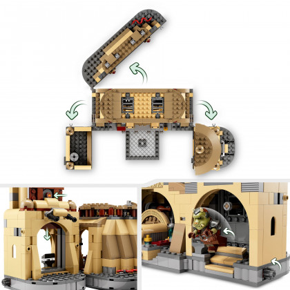 LEGO Star Wars 75326 - La sala del trono di Boba Fett