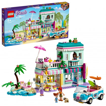 LEGO Friends Surfer Beachfront Beach House Set - 41693
