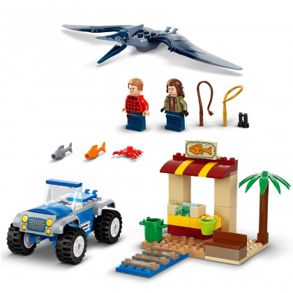 LEGO Jurassic World Pteranodon Chase Toy Set 76943
