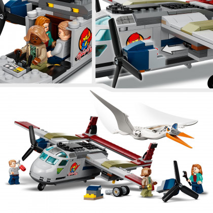 LEGO Jurassic World Quetzalcoatlus Plane Ambush 76947