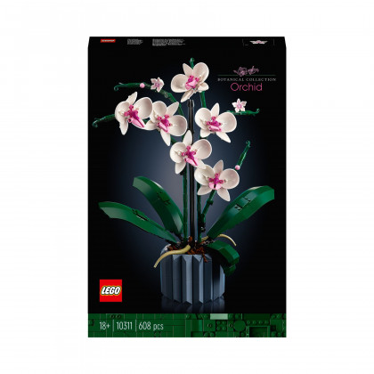 LEGO Orchid Plant and Flowers Set for Adults 10311