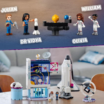 LEGO Friends Olivia’s Space Academy Space Toy 41713