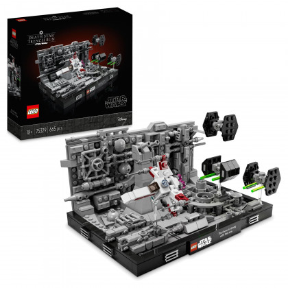 LEGO Star Wars Death Star Trench Run Diorama 75329