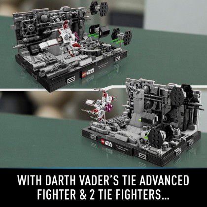 LEGO Star Wars Death Star Trench Run Diorama 75329