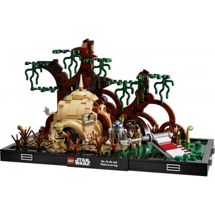 LEGO Star Wars Dagobah Jedi Training Diorama 75330