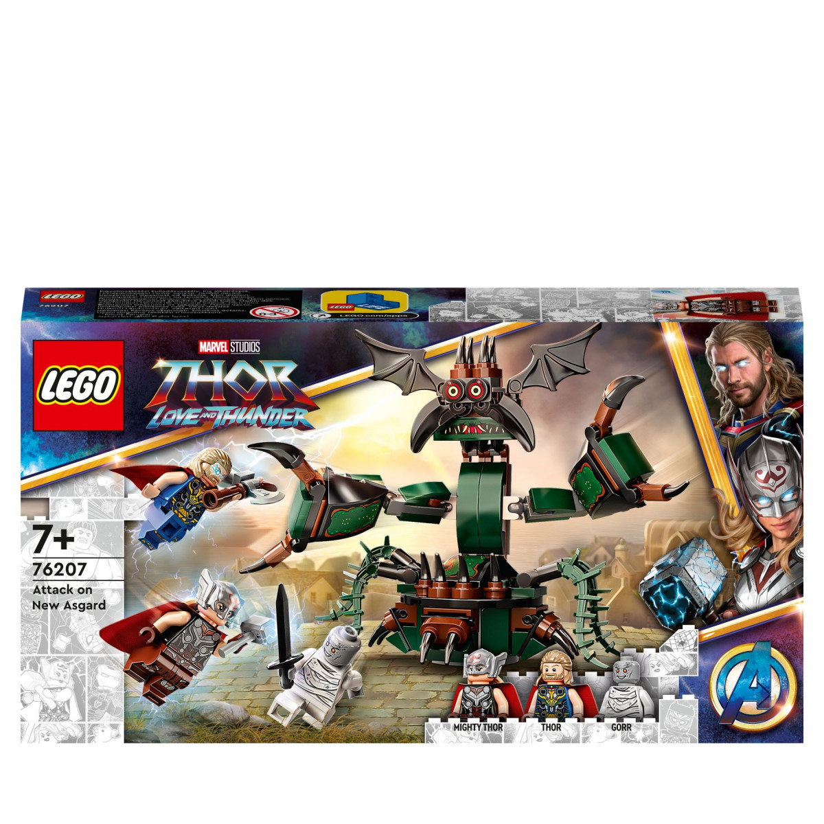 LEGO Marvel Super Heroes 76207 - Attack on New Asgard Thor Set