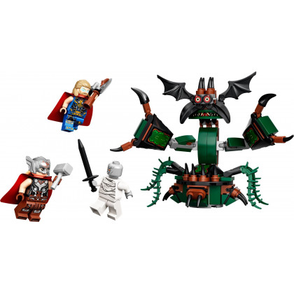 LEGO Marvel Super Heroes 76207 - Attack on New Asgard Thor Set
