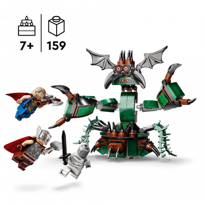 LEGO Marvel Attack on New Asgard Thor Set 76207