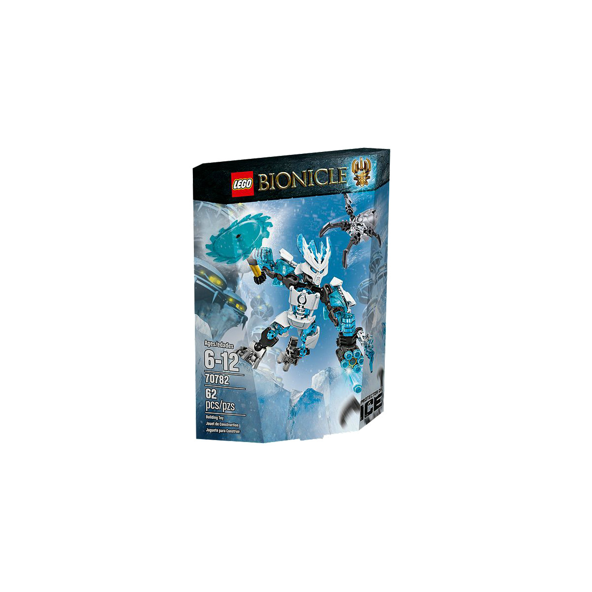 LEGO BIONICLE 70782 - Protector of Ice - Box Crushed