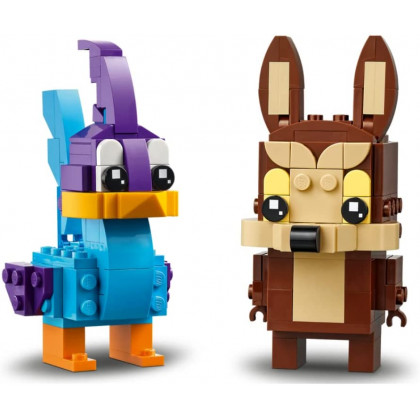 LEGO Looney Tunes Brickheadz 40549 - Beep Beep e Willy il Coyote