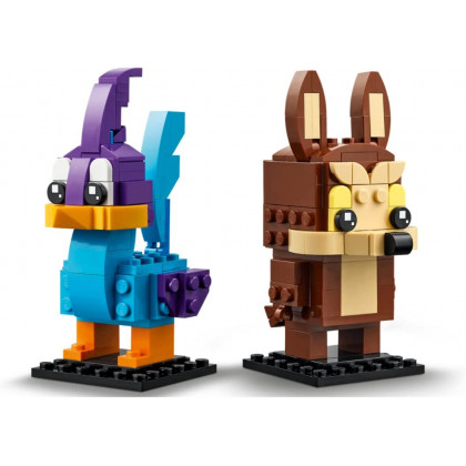 LEGO Looney Tunes Brickheadz 40549 - Beep Beep e Willy il Coyote
