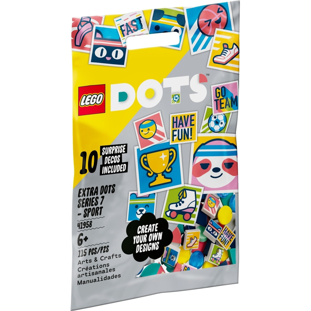 LEGO Extra DOTS Serie 7 41958 - Sport